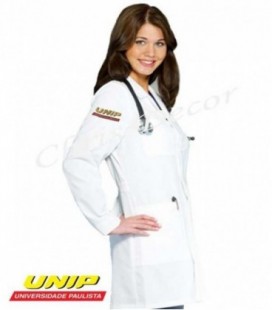 Jaleco UNIP Bordado