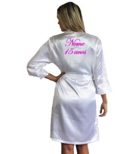 Robe de cetim Debutante - 15 anos