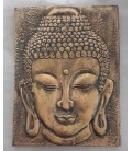 Quadro decorativo buda cor dourado