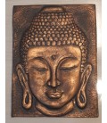 Quadro buda cor cobre feng shui