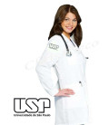 Jaleco USP bordado