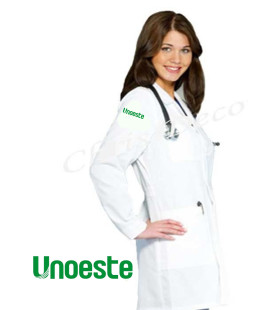 Jaleco UNOESTE bordado personalizado